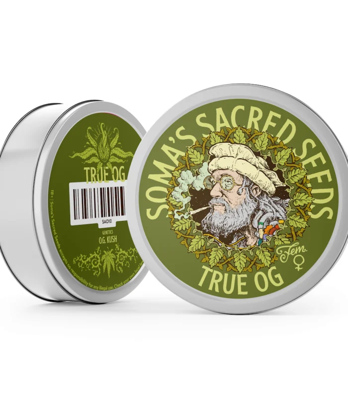 Sementes feminizadas True OG – Soma's Seeds