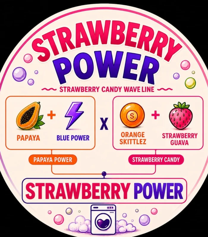 Sementes feminizadas Strawberry Power – Zmoothiez Genetics