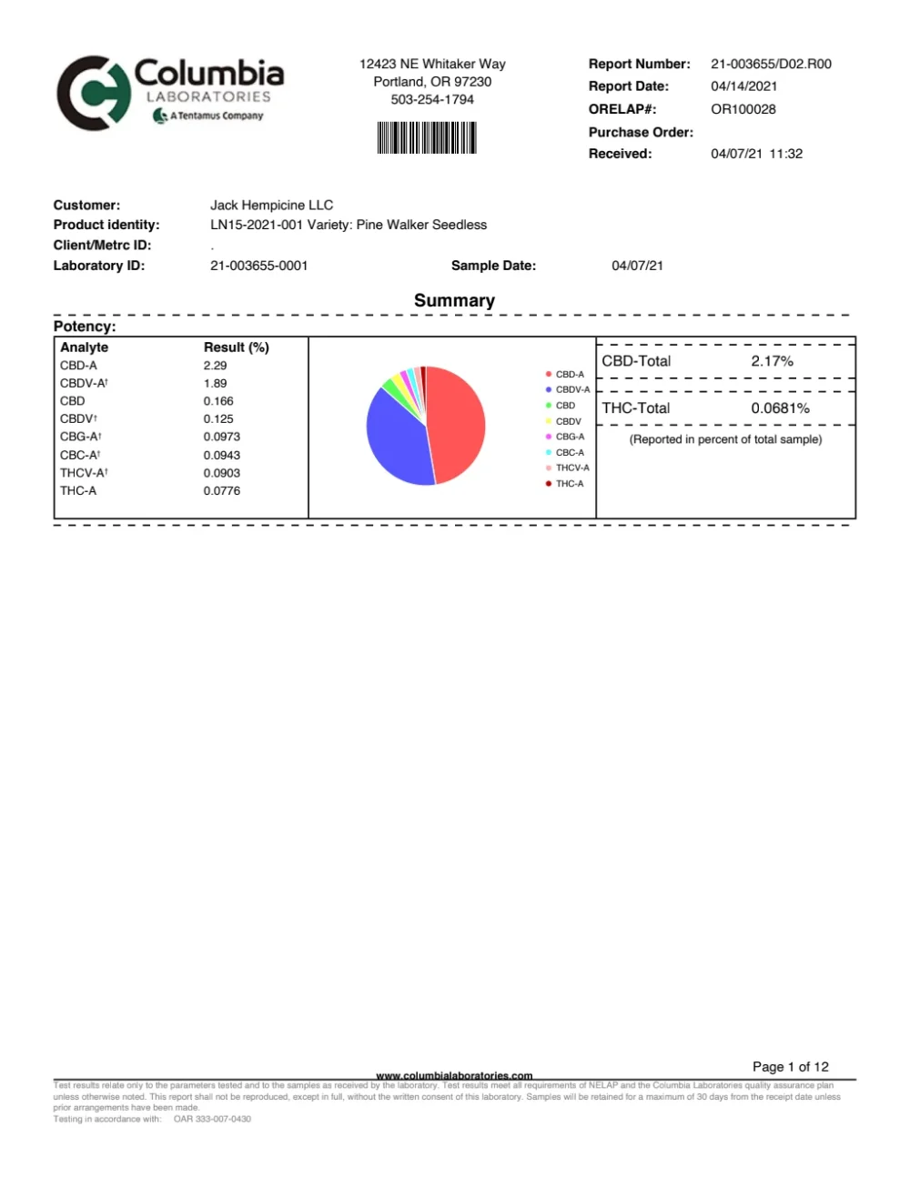 Genética de cannabis Pine Walker – GTR Seeds – foto 2
